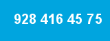 928 416 45 75 928 416 45 75